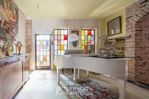 Propriété d&rsquo;artiste au pied du Revermont