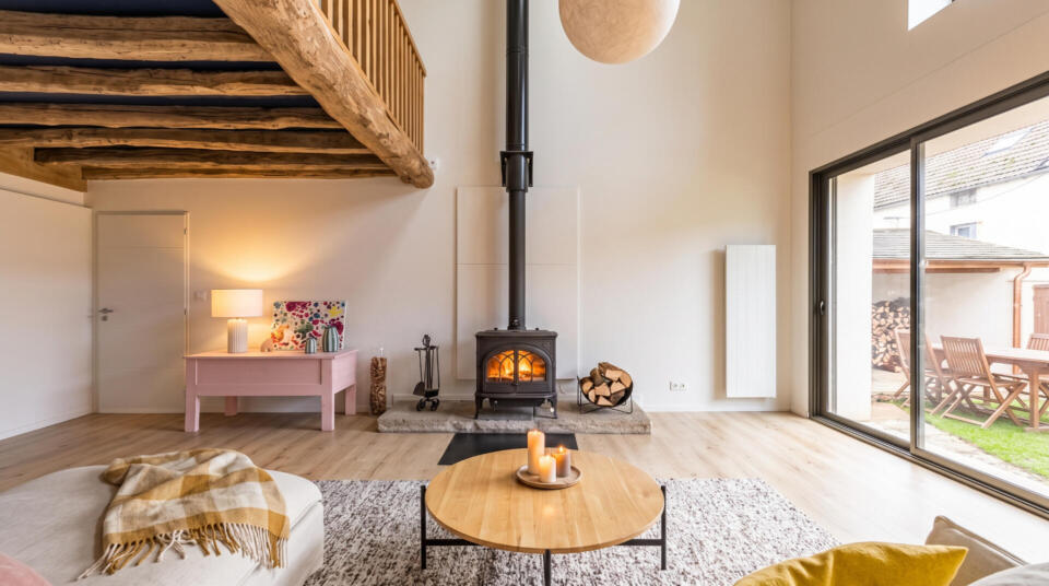 Maison de charme, subtilement rénovée