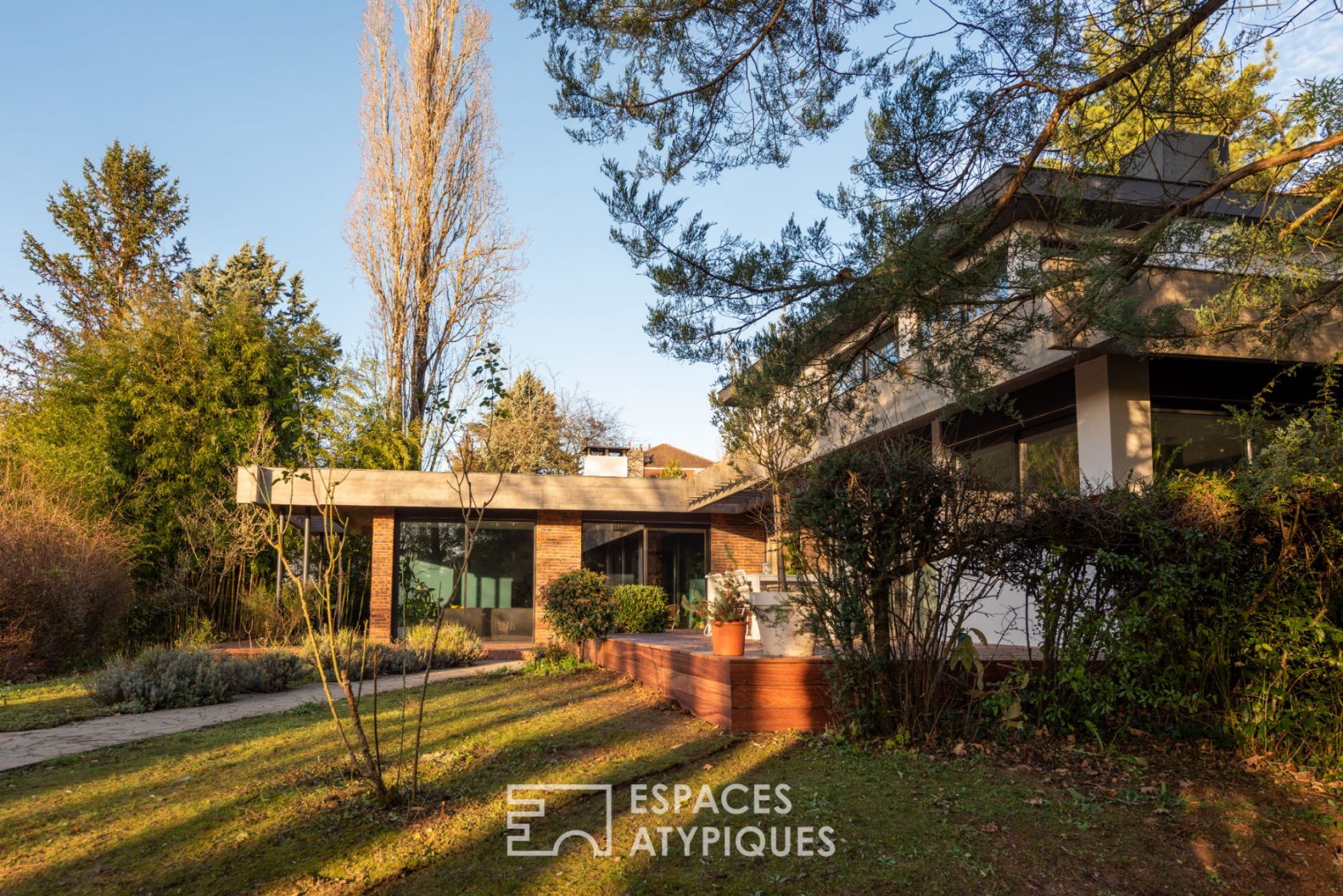 Maison d’architecte dans un cadre exceptionnel