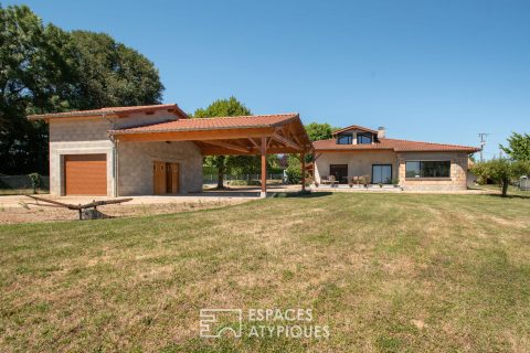 Bressane farm completely renovated on its orchard