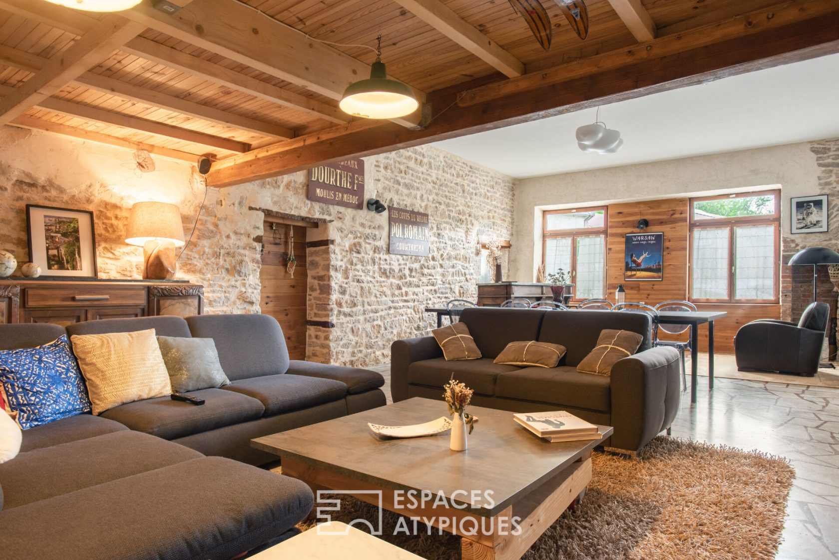 Village house in the Jura, at the foot of Revermont