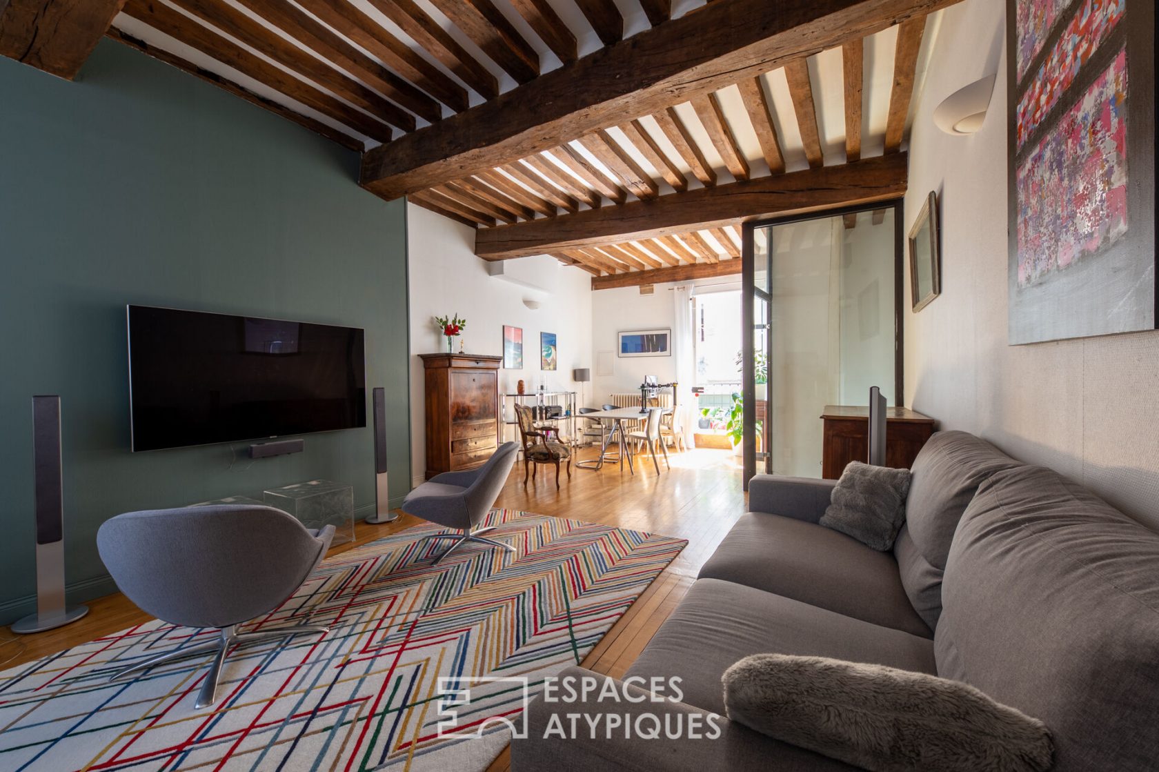 Maison de ville atypique