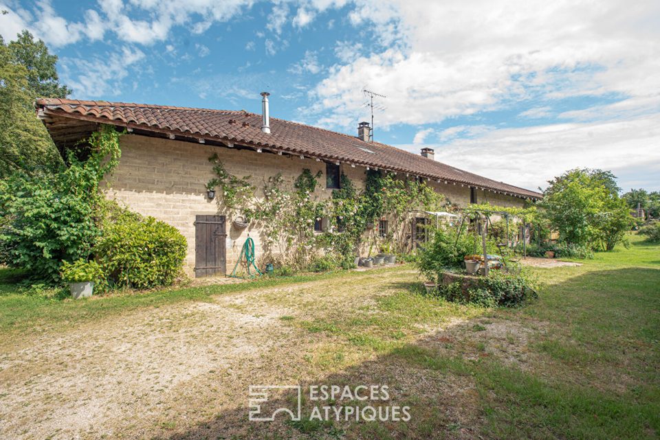 01560 MANTENAY MONTLIN - Maison de campagne et son jardin fleuri - Réf. 405EB