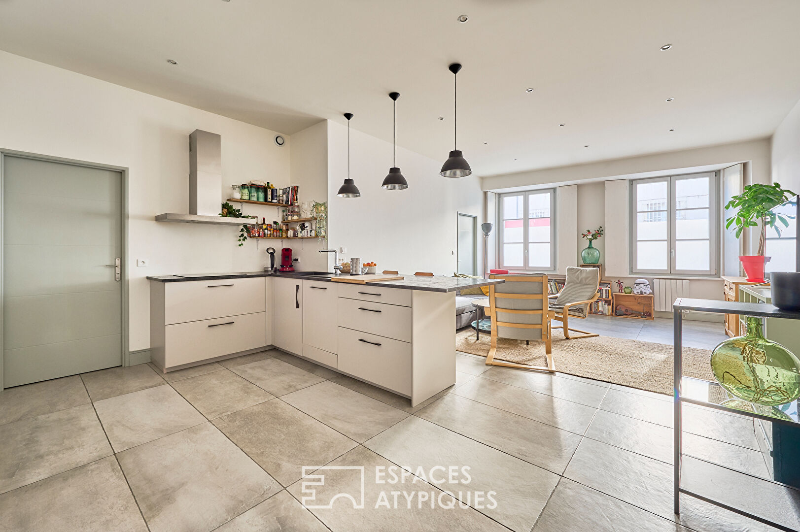 Renovated apartment in a late 19th century building