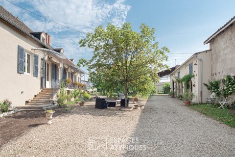 Old renovated farmhouse