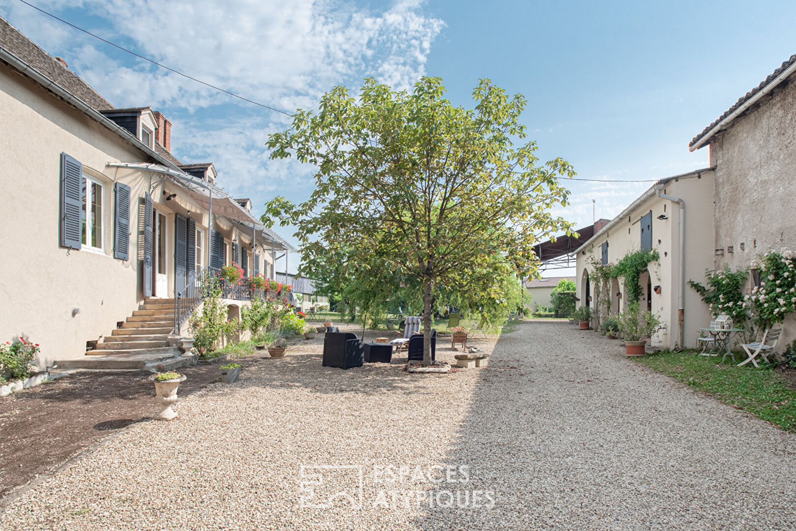 Old renovated farmhouse