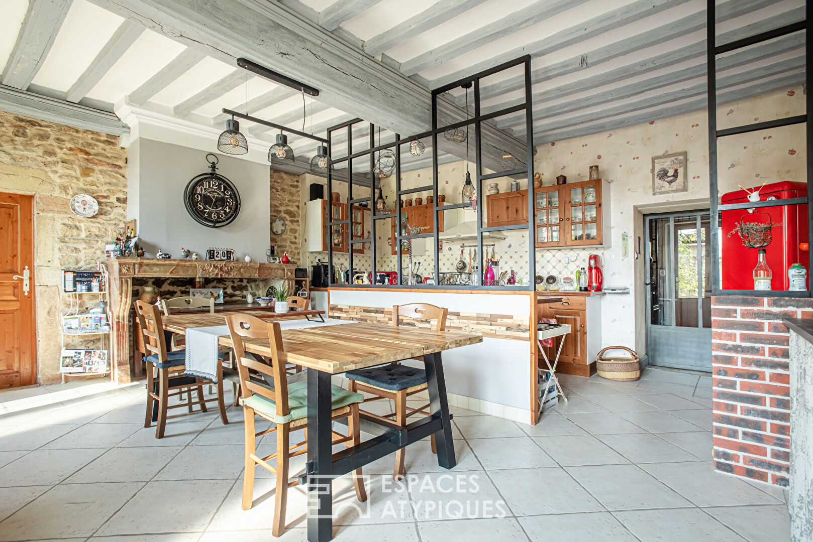 Old renovated farmhouse
