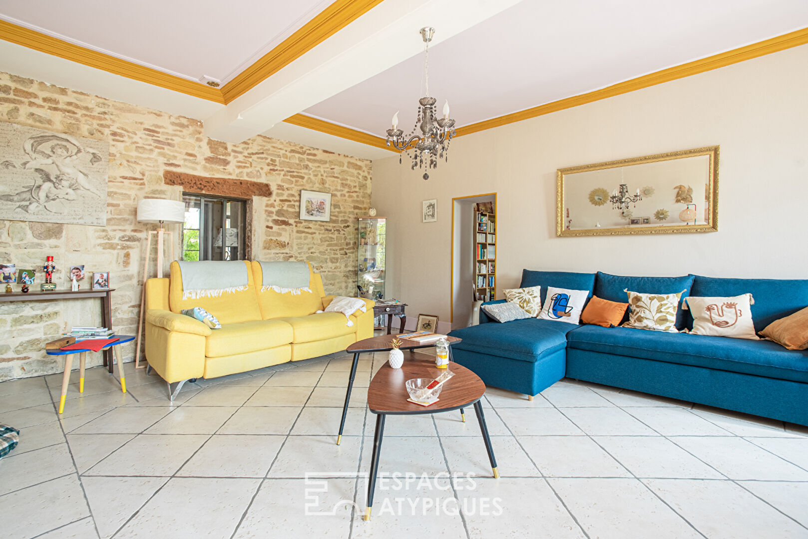 Old renovated farmhouse