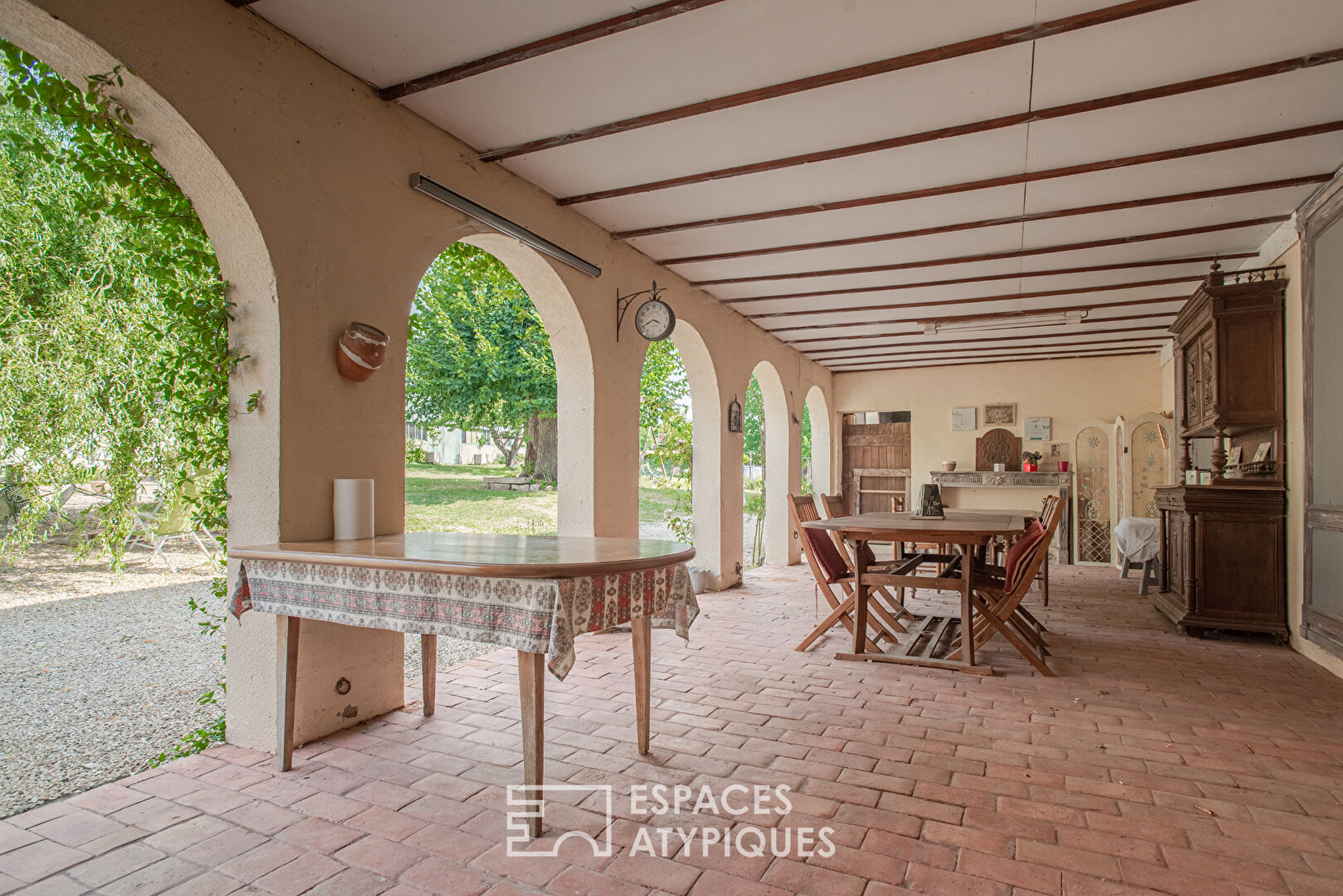 Old renovated farmhouse