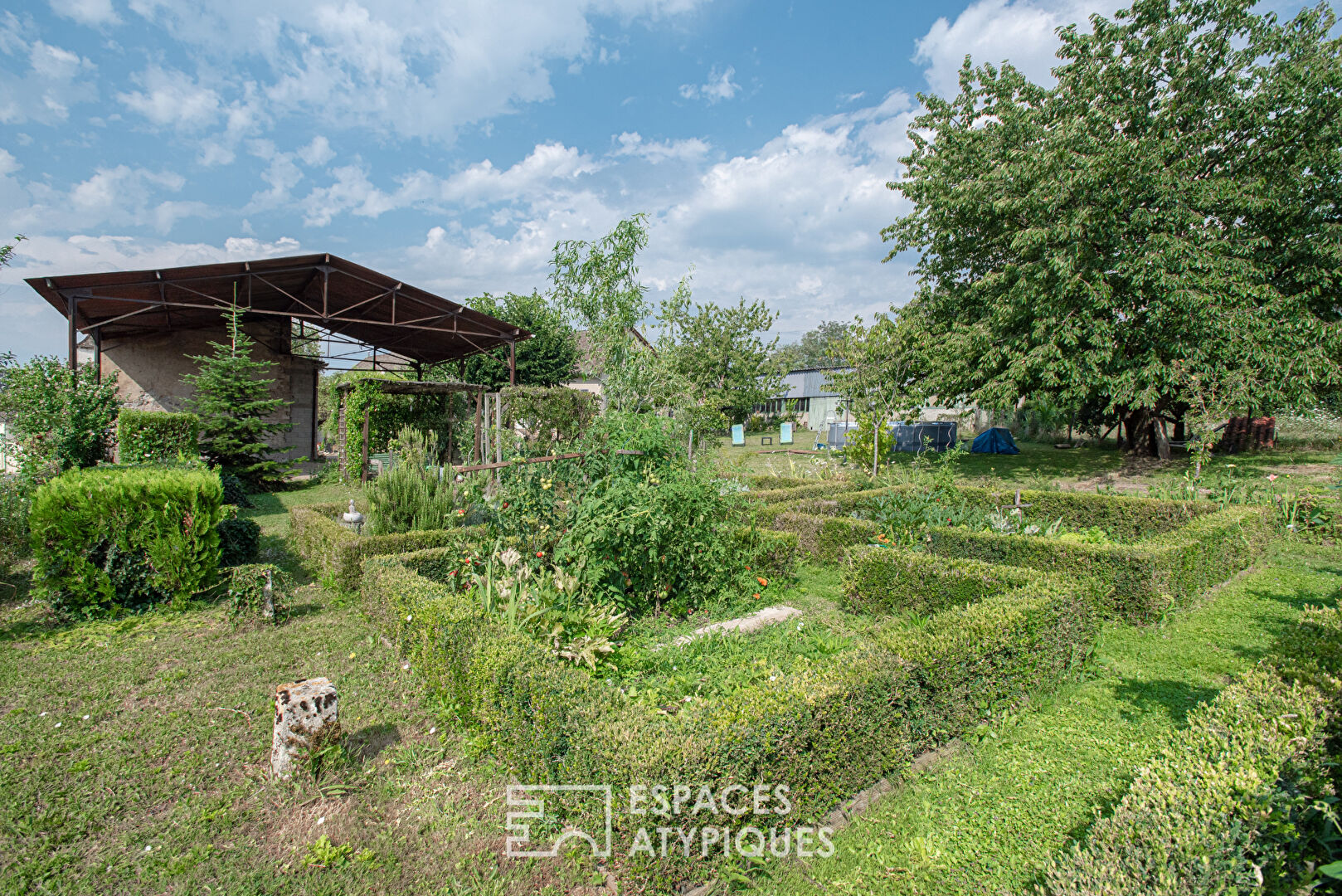 Old renovated farmhouse