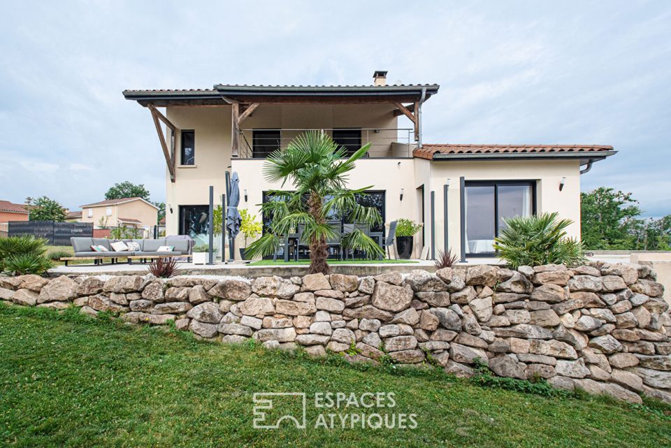 71960 FUISSE - MAISON CONTEMPORAINE AVEC VUE IMPRENABLE - Réf. 431EB
