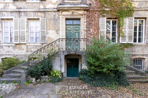 Appartement authentique avec jardin privatif dans un Hôtel particulier classé