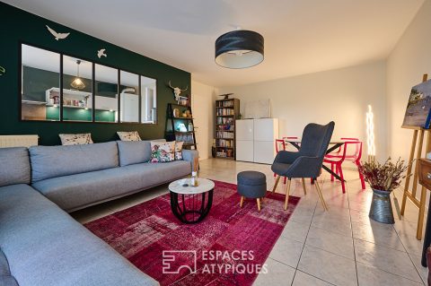 Appartement  aux portes de Dijon avec son immense terrasse