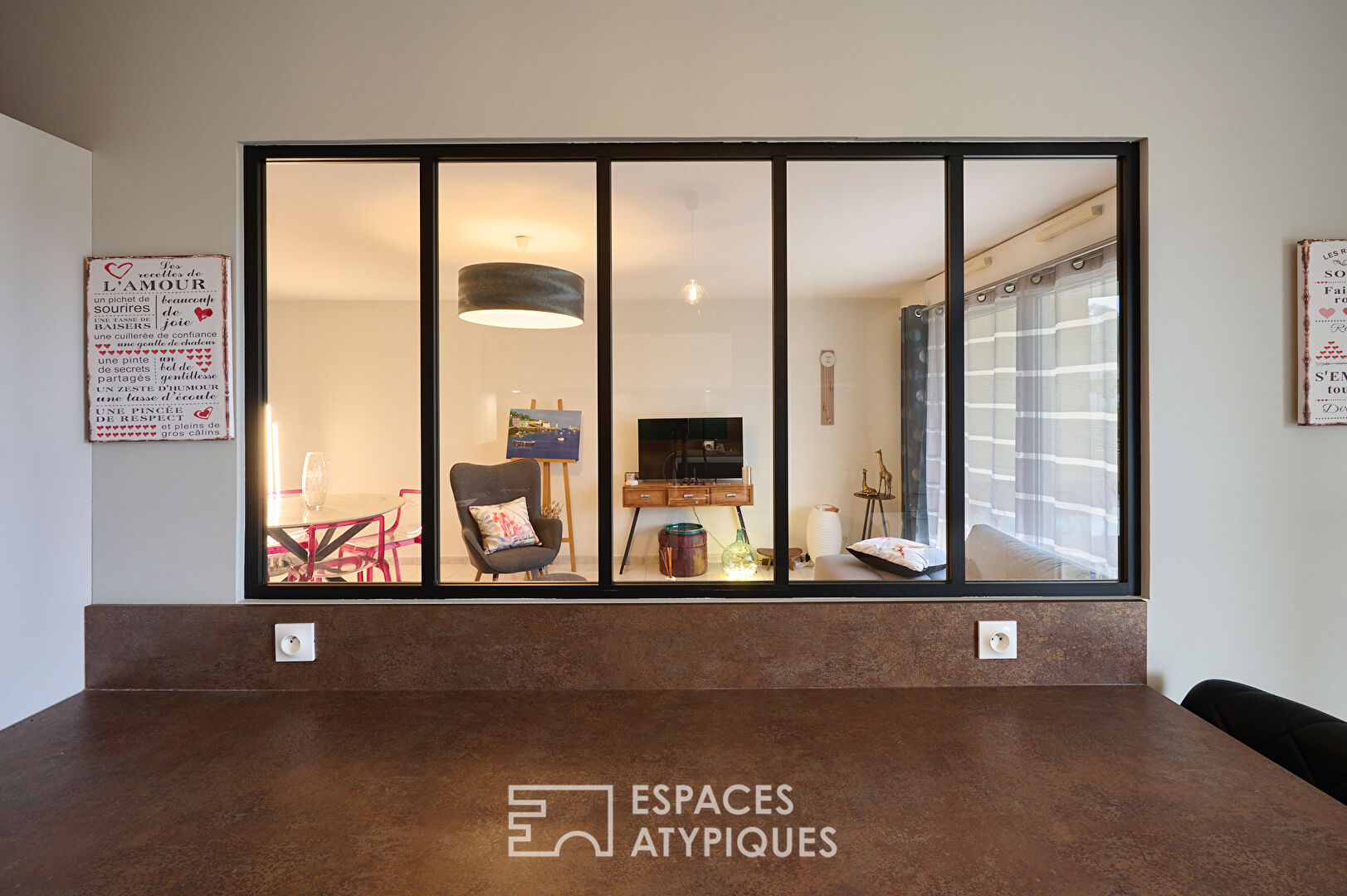 Appartement  aux portes de Dijon avec son immense terrasse