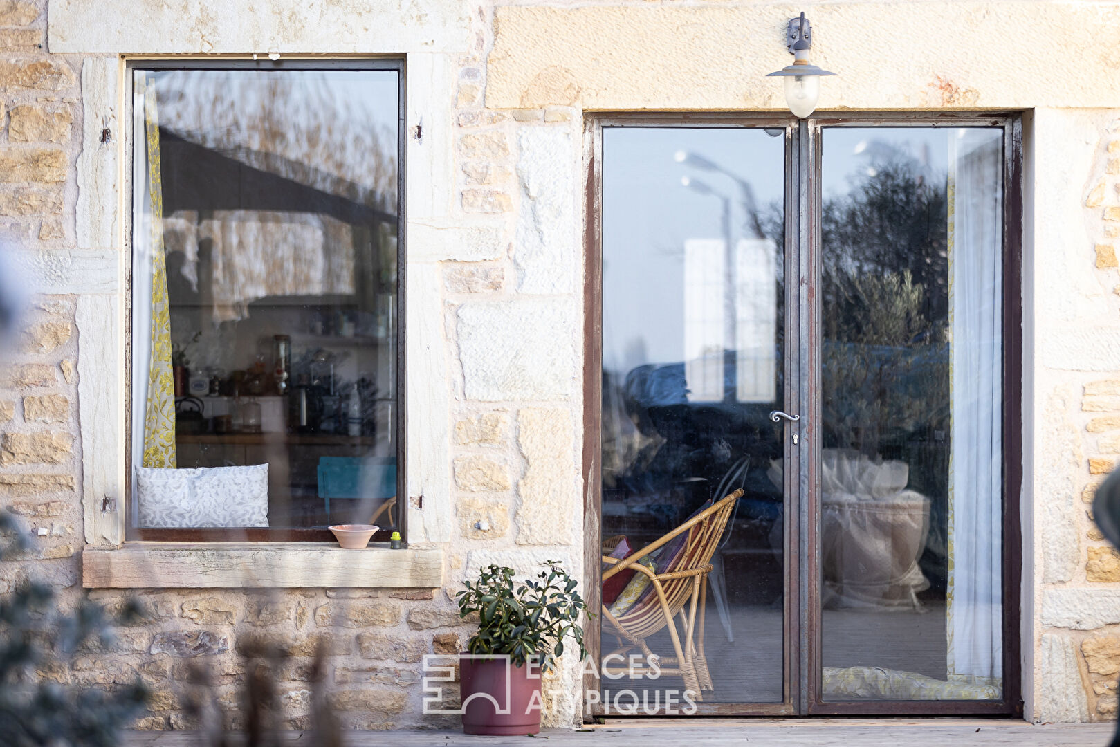 Atypical village house