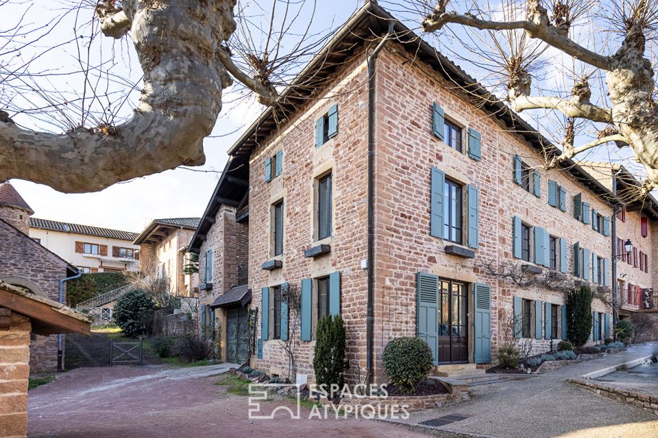 Maison de maitre entièrement rénovée.