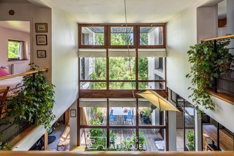 Maison d’architecte avec son jardin anglais