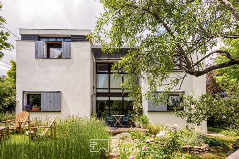 Maison d’architecte avec son jardin anglais