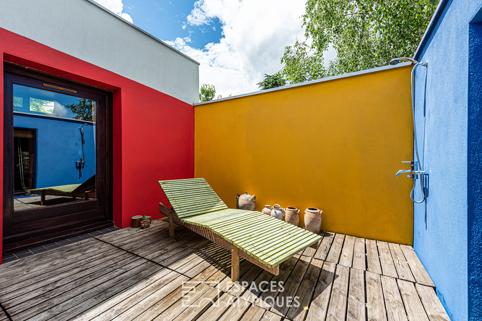 Maison d’architecte avec son jardin anglais