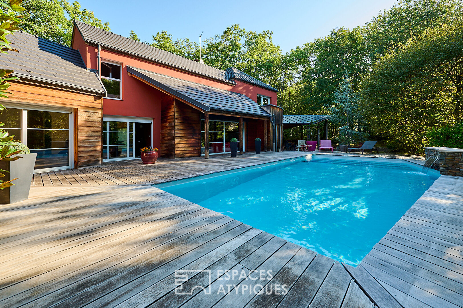 Maison d’architecte de 235m² dans un cadre privilégié