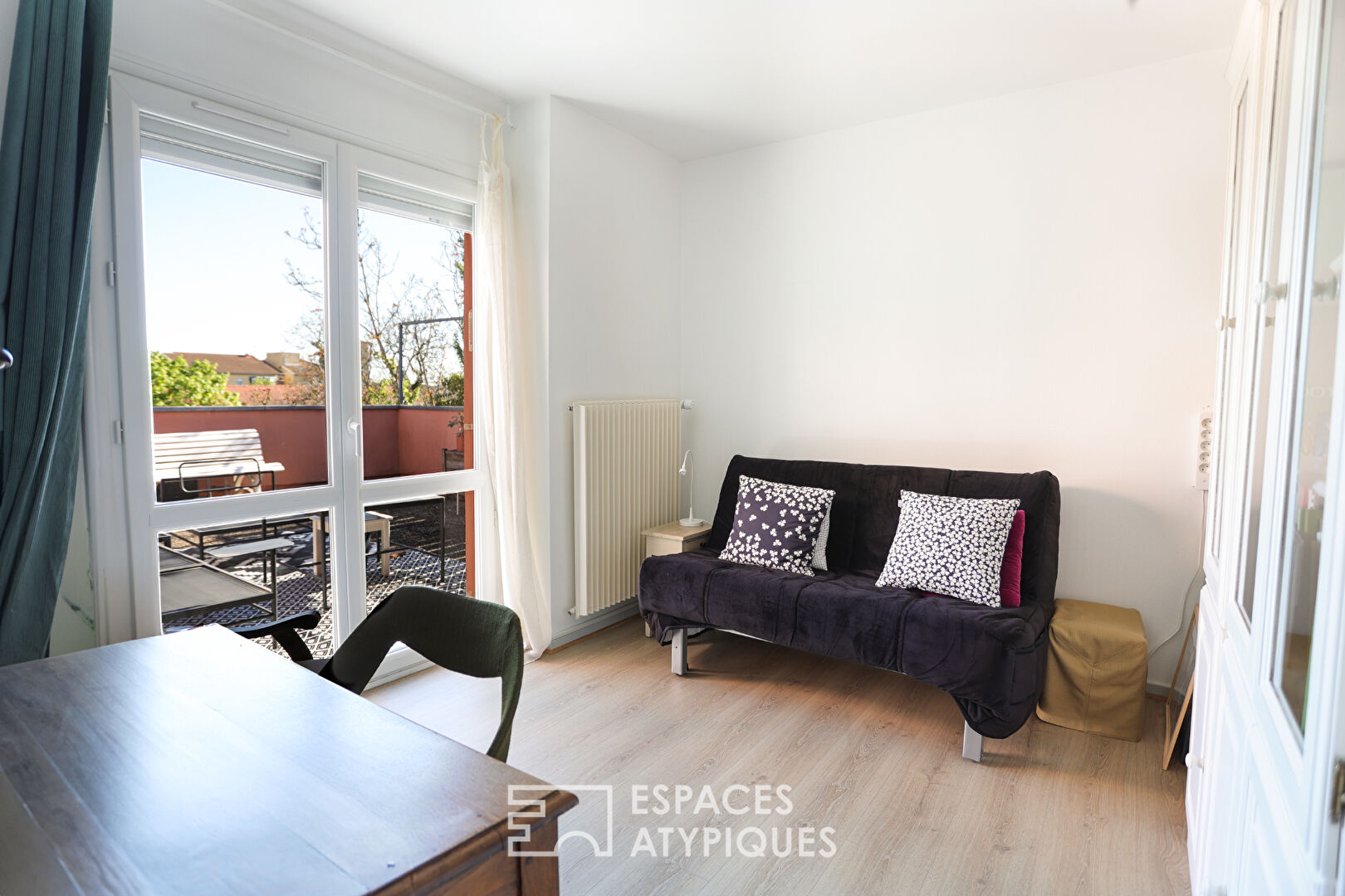 Appartement F4 avec terrasse et piscine