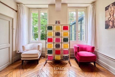 Bourgeois apartment with private and intimate garden in the heart of the city