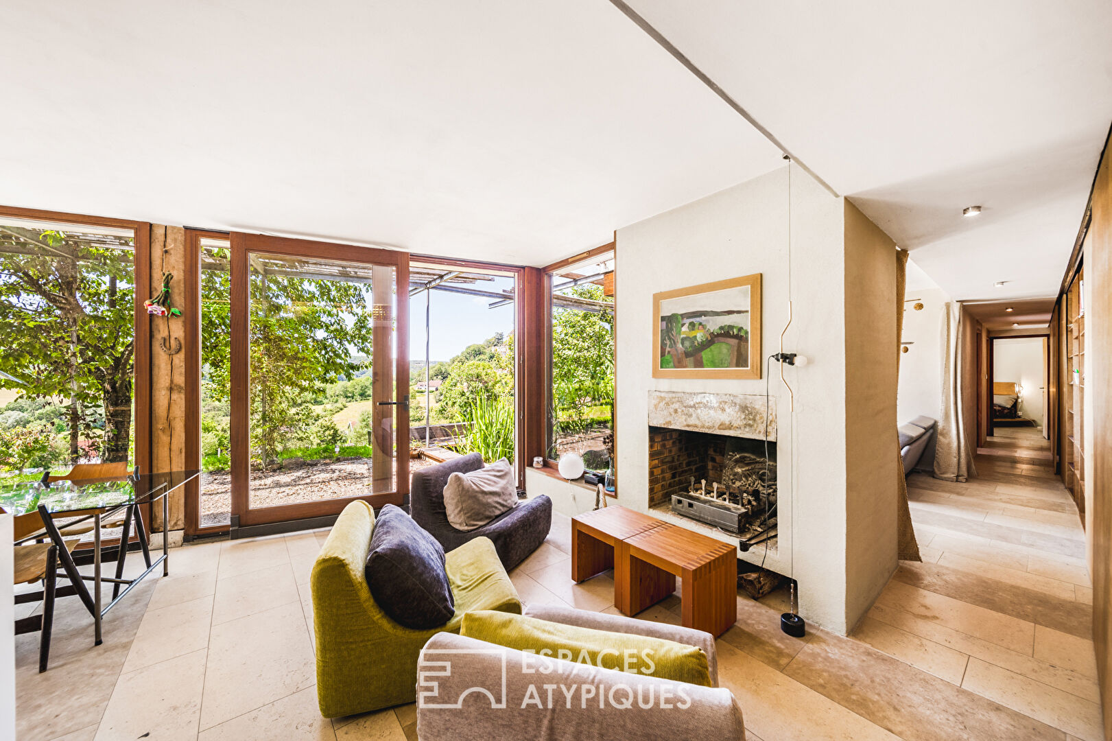 Maison d’architecte avec vue