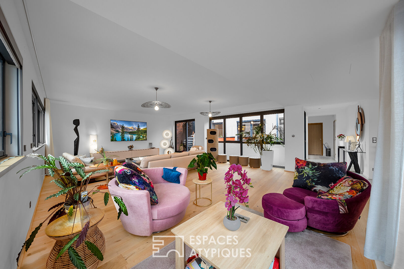 Rooftop apartment