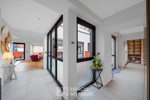 Rooftop apartment