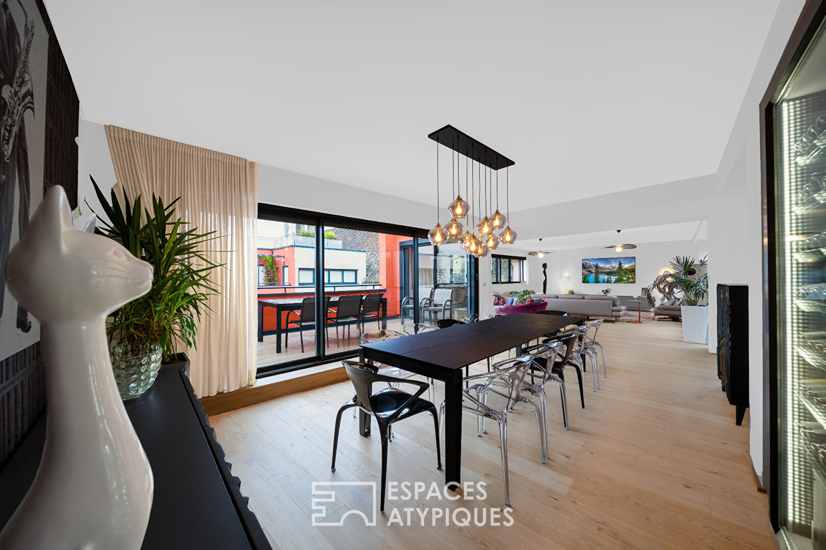 Rooftop apartment