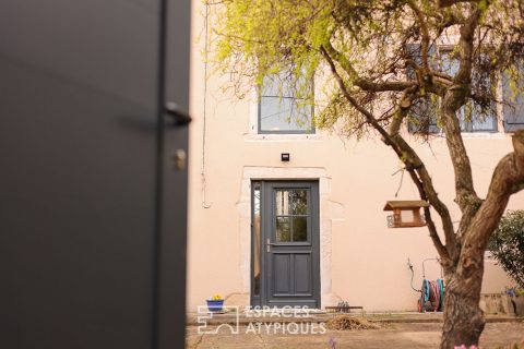 Maison de caractère au coeur d’un village bourguignon
