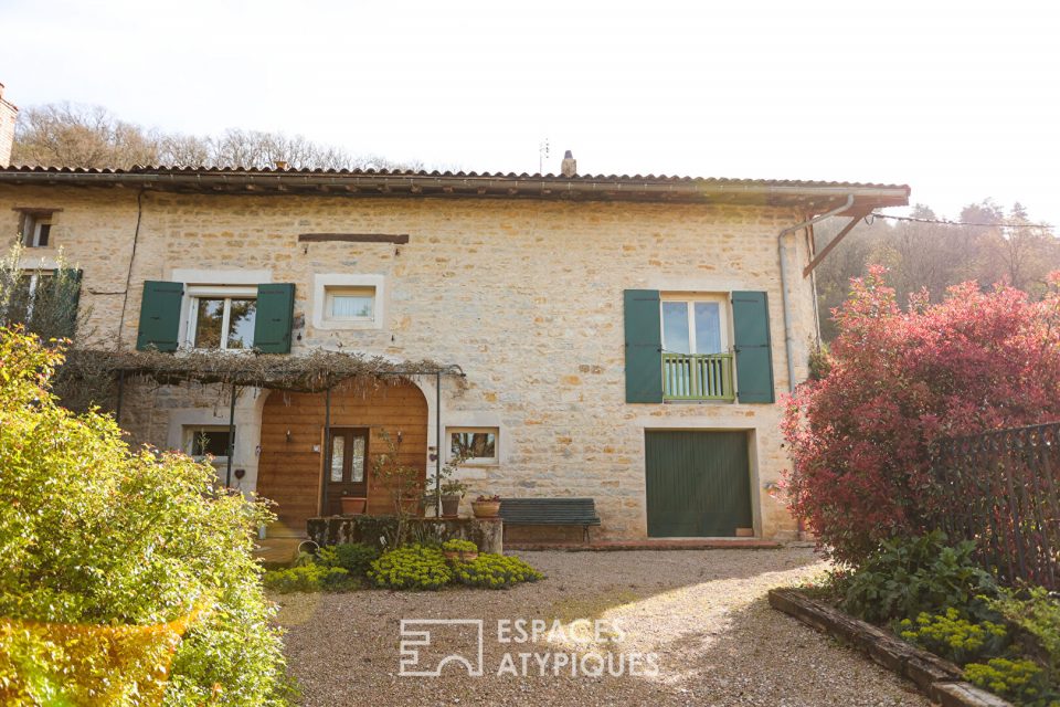 Charmante maison dans cadre bucolique du Revermont