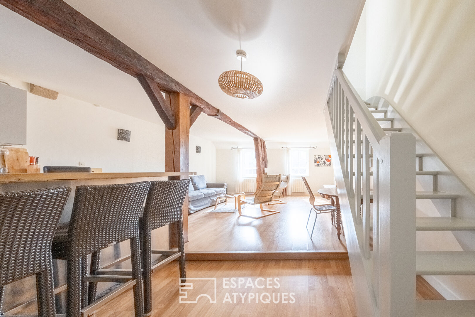 Appartement en duplex centre historique de Beaune