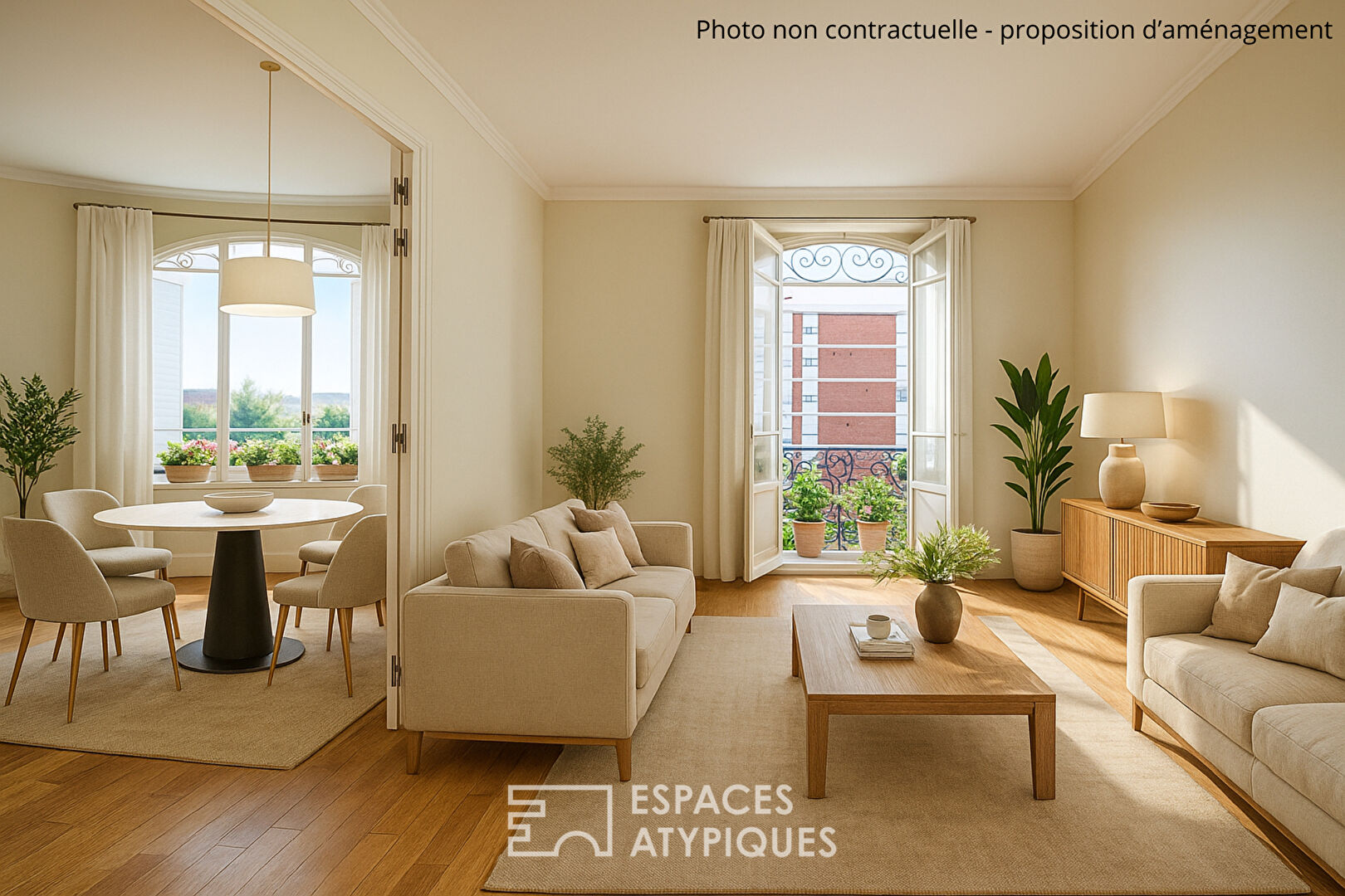 Appartement de caractère avec ascenseur