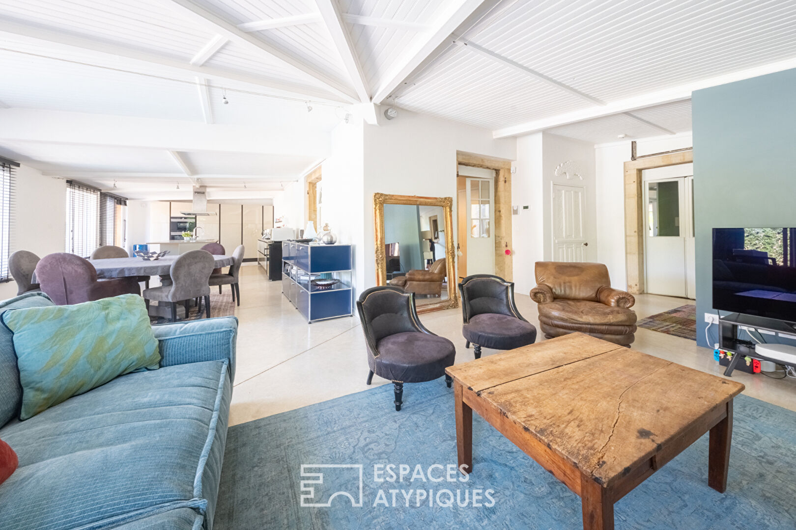 Appartement maison de plain pied avec piscine