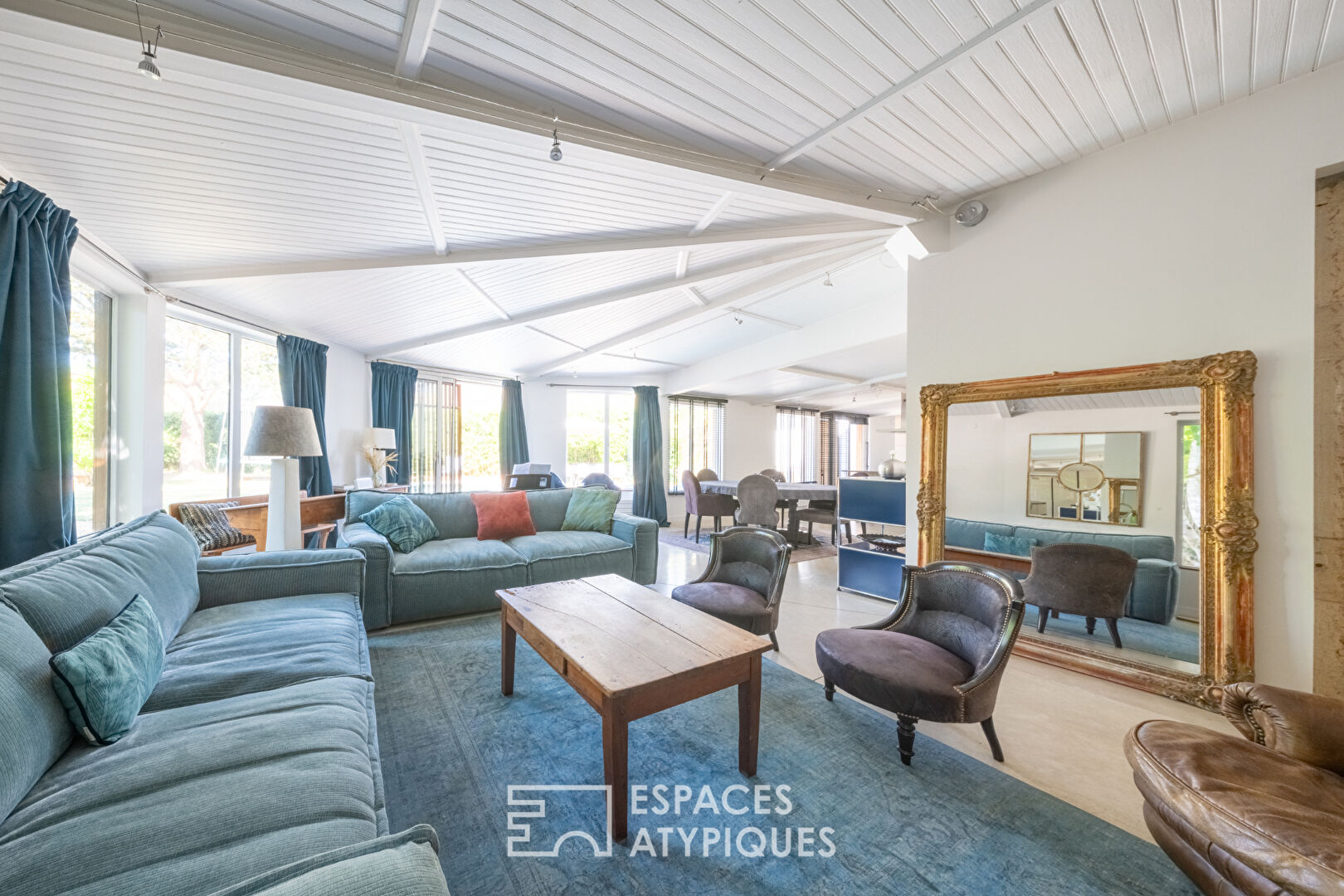 Appartement maison de plain pied avec piscine