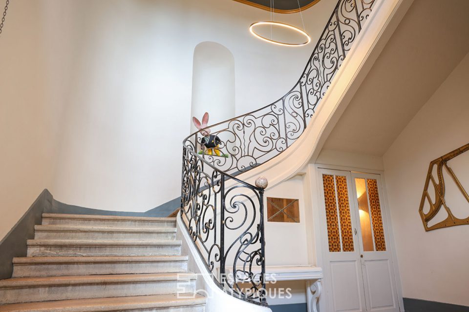 Duplex de caractère  en centre ville.
