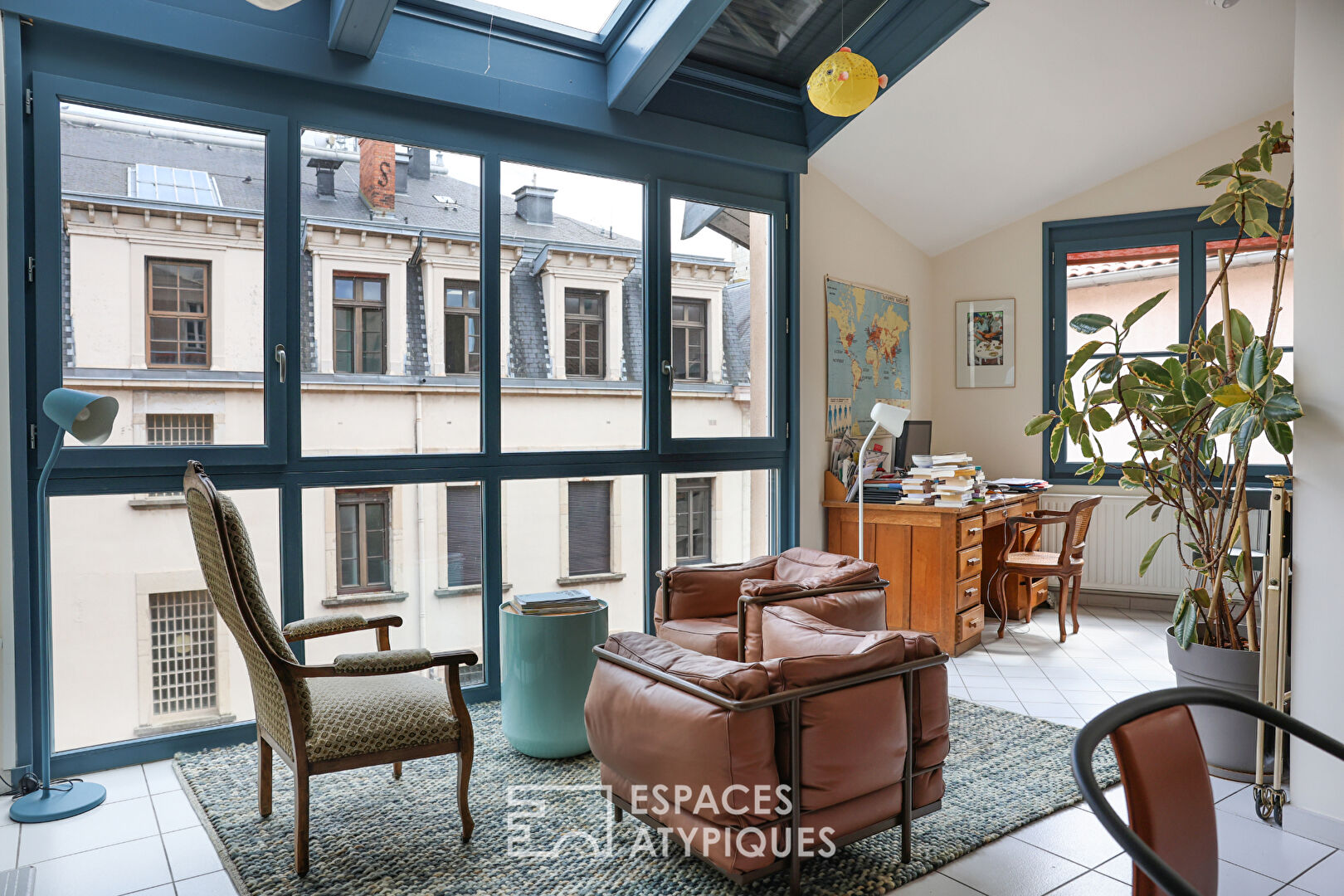 Duplex de caractère  en centre ville.