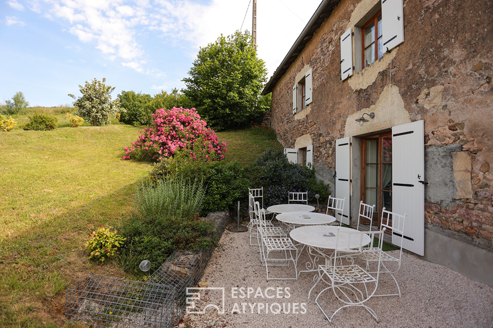 Entre charme et quiétude pour cet ancien gîte en pierre
