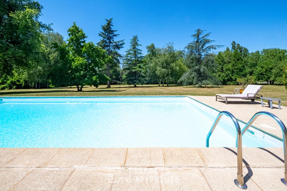 Charmante Maison Bourgeoise et son Parc proche Chalon sur Saône