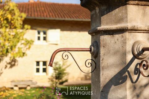 Maison de charme et jardin paysager, une parenthèse au coeur du Revermont