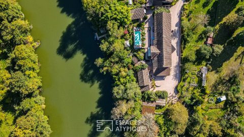 Domaine en bord de Seille, havre de paix au coeur de la nature