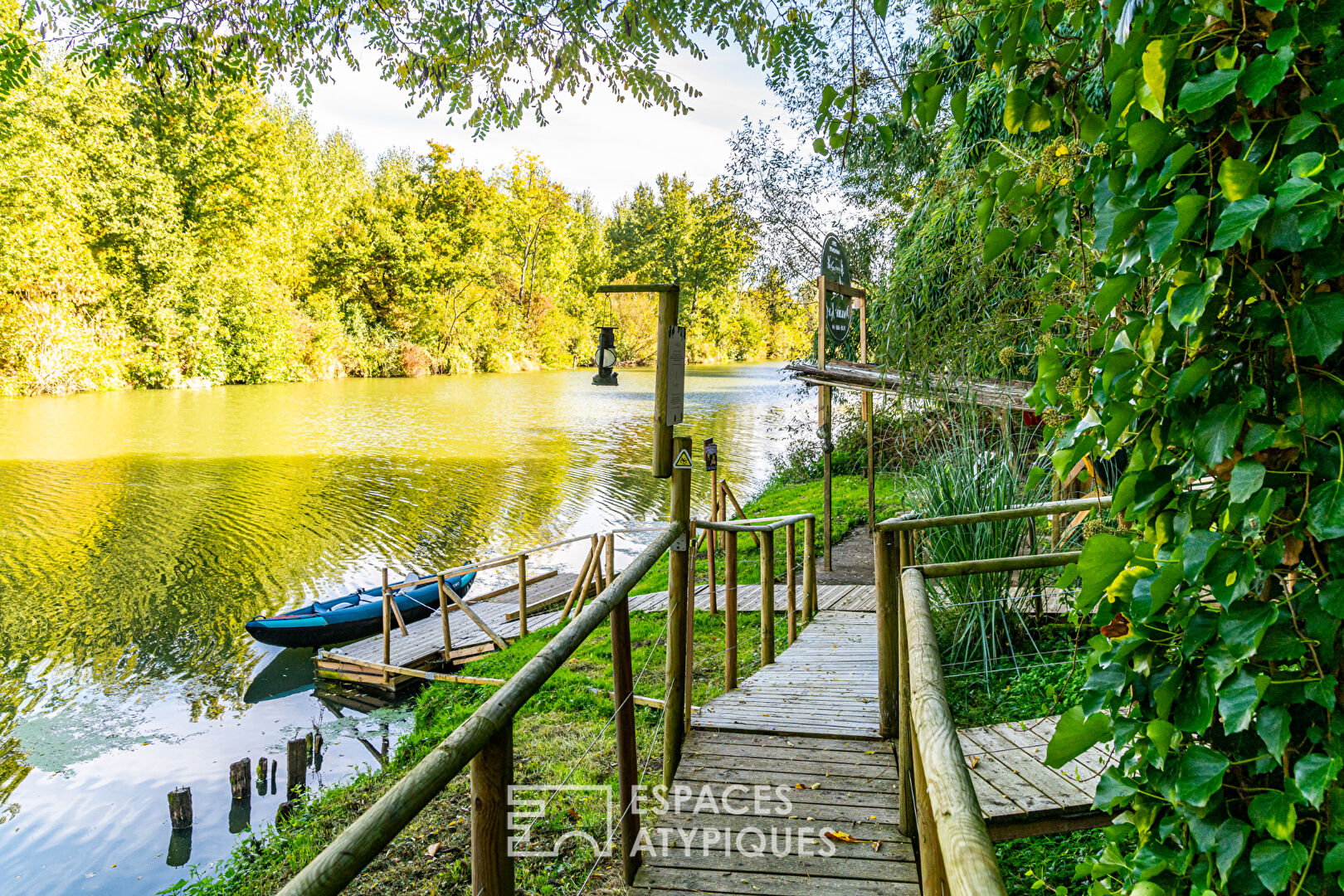 Domaine en bord de Seille, havre de paix au coeur de la nature