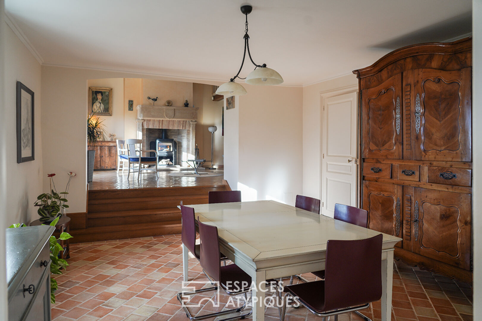 Propriété de charme dans son parc arboré