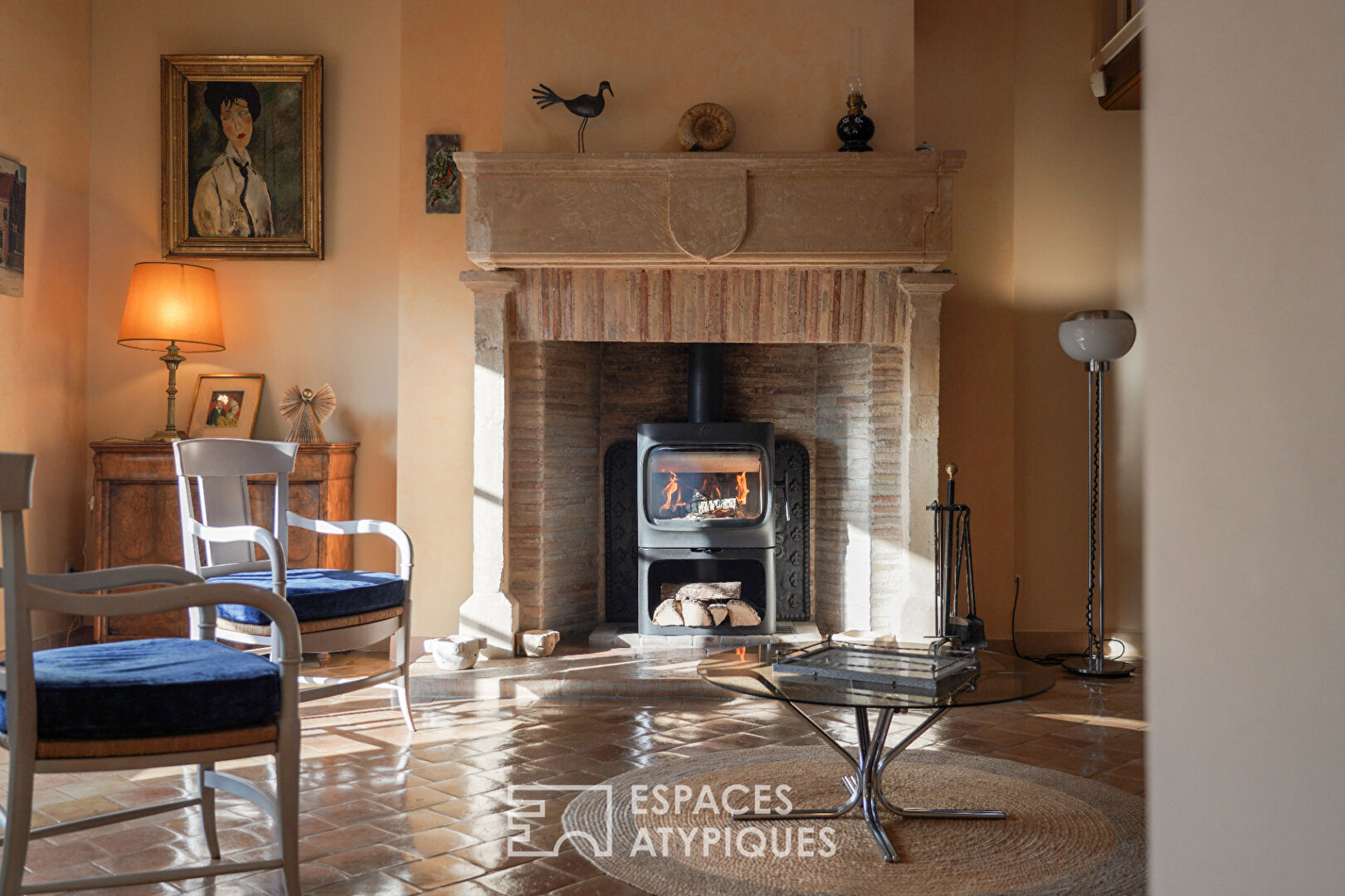 Propriété de charme dans son parc arboré