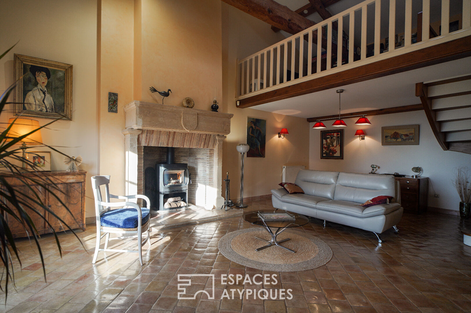 Propriété de charme dans son parc arboré