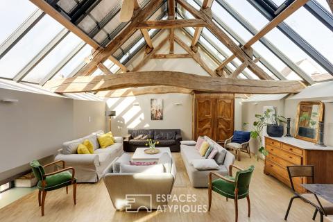 Ancien chai viticole, lieu de réception de prestige, au coeur de Givry