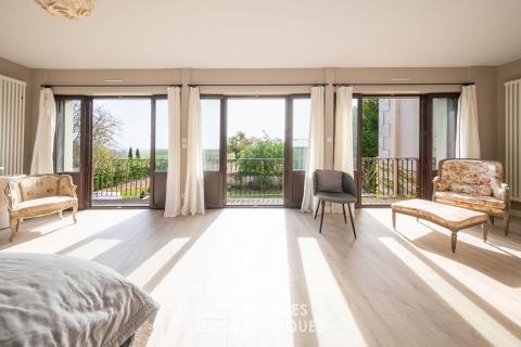 Maison de maître avec vue