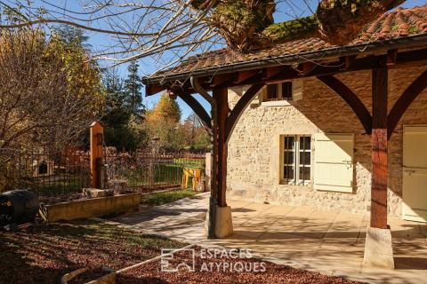Charming house and landscaped garden, a haven in the heart of the Revermont