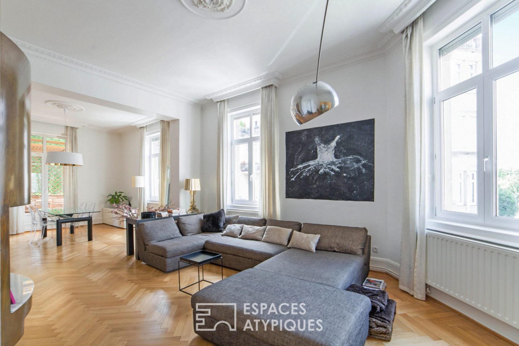Triplex de caractère avec terrasse